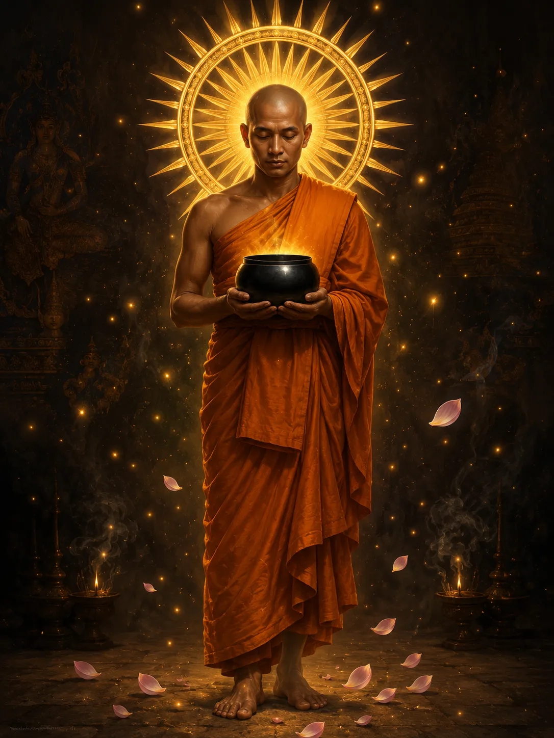 ภาพต้นแบบพระสงฆ์ไทย · Visual Art hero shot