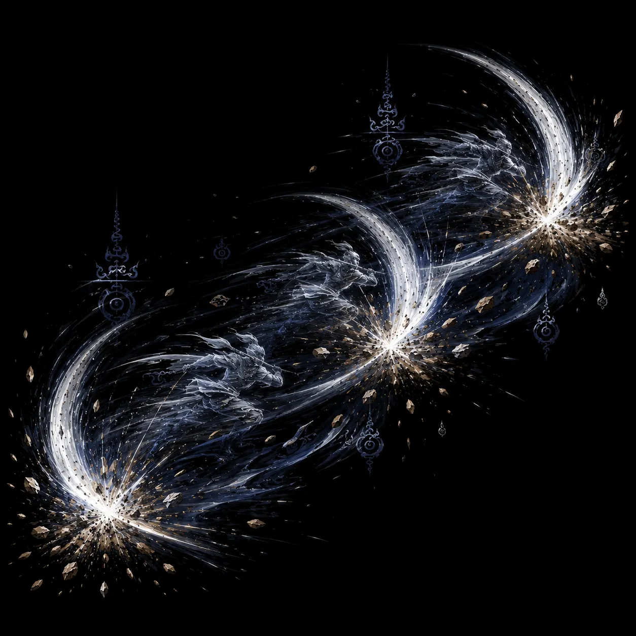 VFX art · ย่างสามขุม